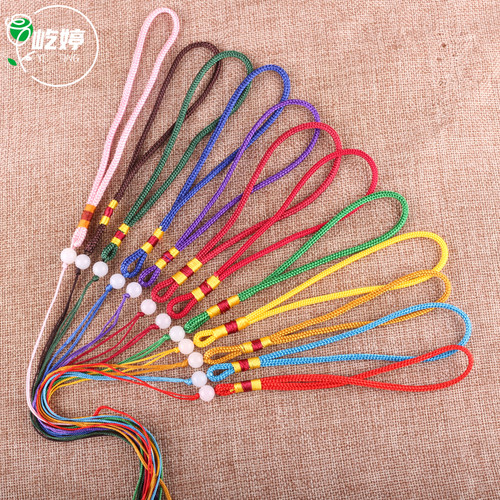 新款圆珠手把绳蜜蜡文玩绳