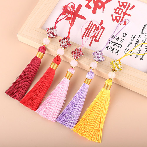 diy景泰蓝中国结流苏挂件穗子