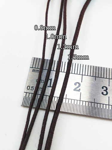 Плетеные четки из круглых бусин ручной работы, эластичная резинка