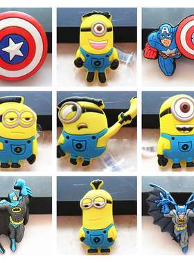 洞洞鞋花crocs洞洞鞋鞋扣卡洛驰装饰品配件 美国队长小黄人蝙蝠侠