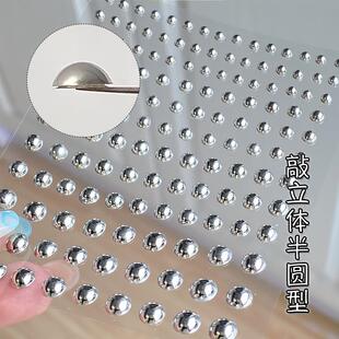 音乐节免打孔眉钉眉骨钉唇钉脸贴山根鼻钉贴纸个性饰品脸部钻无洞