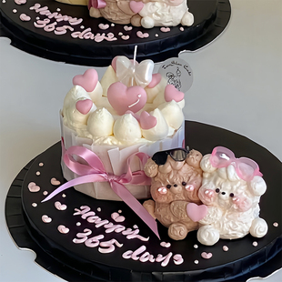 网红烘焙蛋糕装 饰摆件迷你墨镜ins风韩系爱心蝴蝶结蜡烛插件 包邮