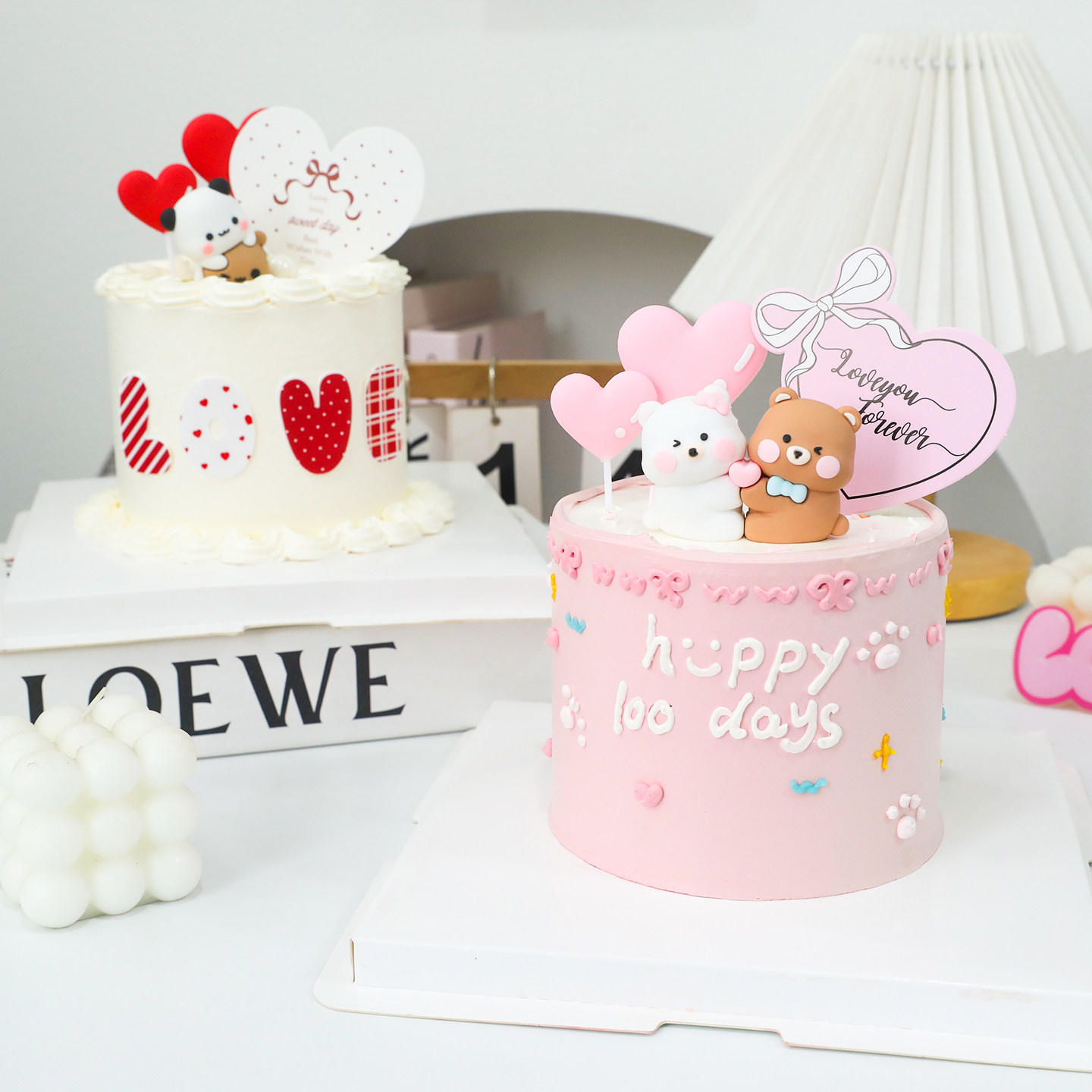 包邮网红2.14情人节爱心卡片熊兔软胶爱心摆件情侣卡通蛋糕装饰,节庆用品/礼品,蛋糕/烘焙装饰用品,淘宝优惠券,粉丝福利购,淘宝优惠卷