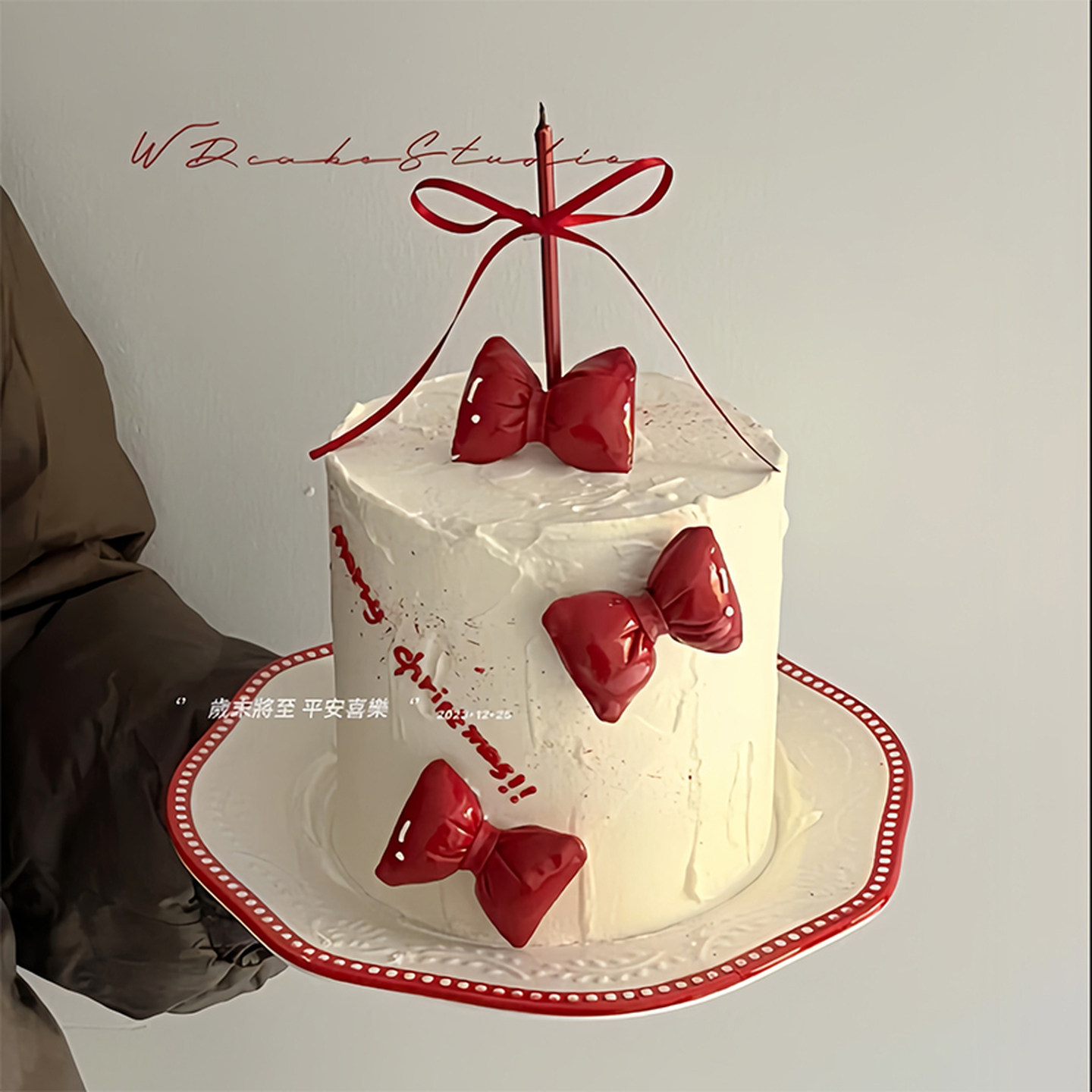 佳妍圣诞节新年烘焙蛋糕装饰摆件可爱kt红色皮质蝴蝶结插件丝带,节庆用品/礼品,蛋糕/烘焙装饰用品,淘宝优惠券,粉丝福利购,淘宝优惠卷