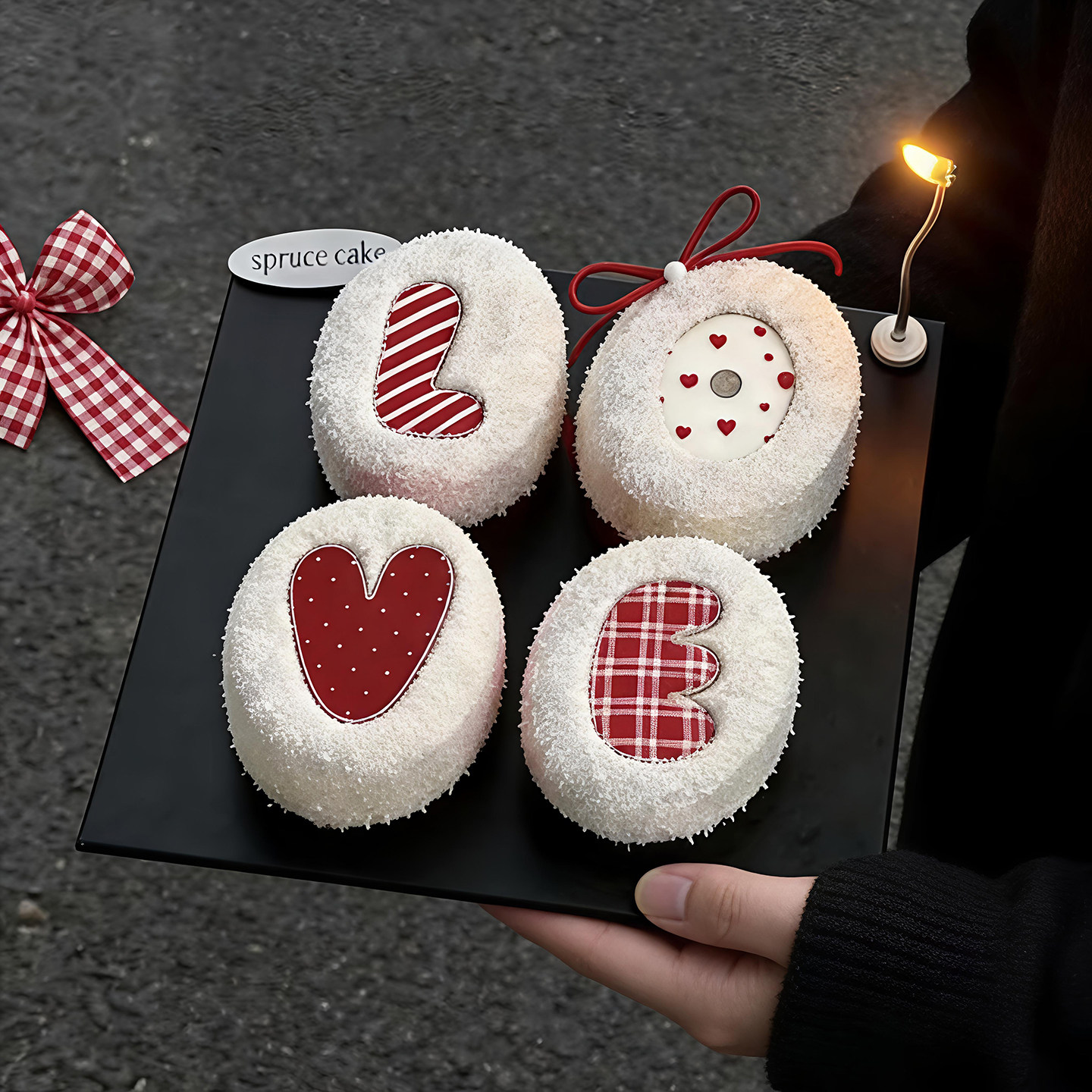 包邮网红2.14情人节网红婚礼蛋糕装饰摆件亚克力红白印花LOVE插件,节庆用品/礼品,蛋糕/烘焙装饰用品,淘宝优惠券,粉丝福利购,淘宝优惠卷