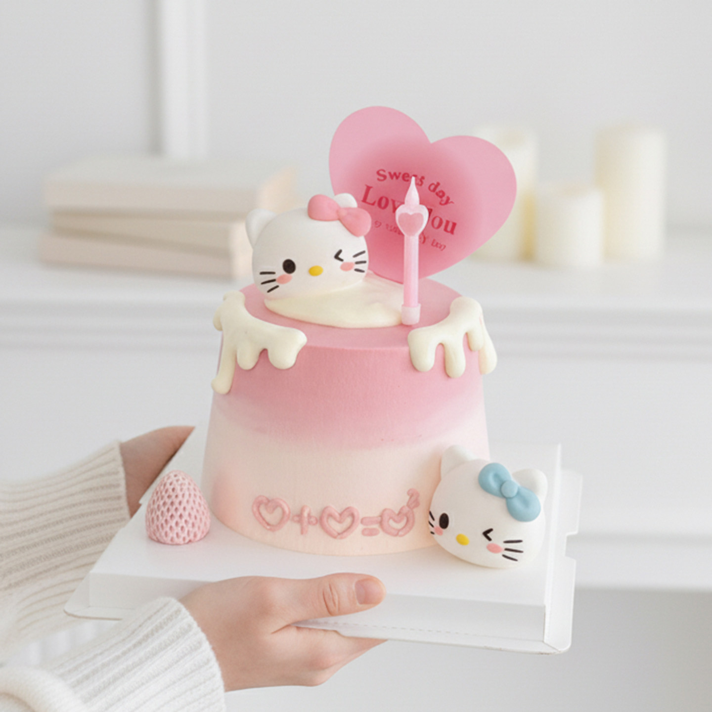 包邮情人节kt蛋糕生日派对蛋糕装饰小猫软胶摆件甜品台装扮插件,节庆用品/礼品,蛋糕/烘焙装饰用品,淘宝优惠券,粉丝福利购,淘宝优惠卷