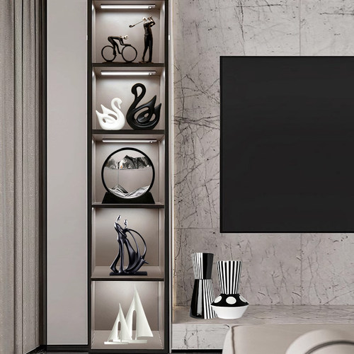 海贝海现代简约酒柜套装家居饰品