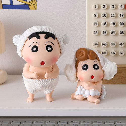 【浴室好物洗澡搭子】小新摆件