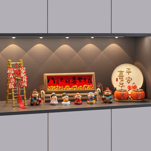 2026乔迁新居玄关摆件入宅装 饰用品家居客厅餐边柜氛围感布置好物