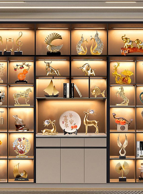 轻奢高端上档次摆件办公室装饰品