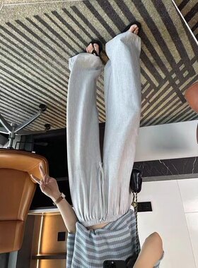 抄底价！春夏女士麻棉休闲阔腿裤JK3064 版型超赞 百搭松弛感女裤
