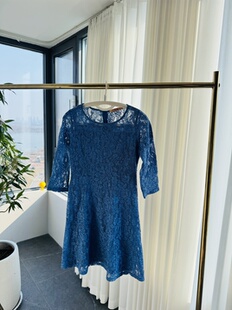 特价不退换专柜货蕾丝连衣裙透过渣图看本质美貌有内衬～特别美～