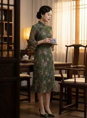 女夏新中式改良旗袍裙N226/292/477/614/L795胸围84腰围68长106