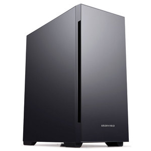 金河田魔术师静音机箱台式机主动降噪吸音防尘中塔式电脑机箱atx