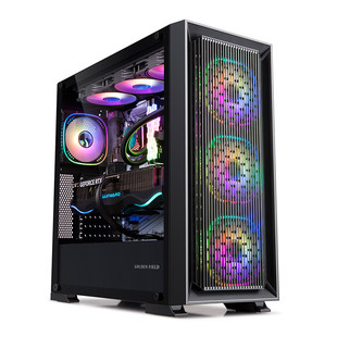 金河田 预见99A  台式电脑机箱 宽体机箱/支持双360水冷//全侧透