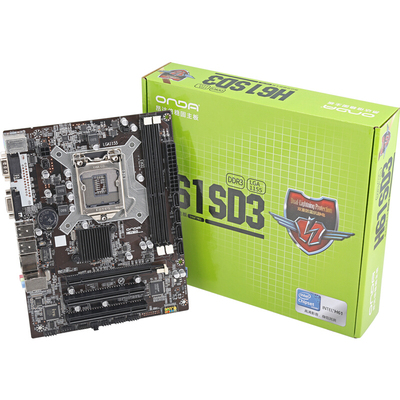 昂达全固版9针com/pci支持主板