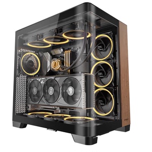 安钛克C8 Curve Wood机箱侧透全景大弯玻璃木质外观EATX40系显卡