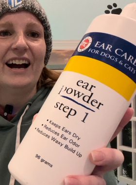 美国快克快客MCr7拔耳毛粉猫狗通用进口拔毛去耳朵毛清洁耳粉宠物