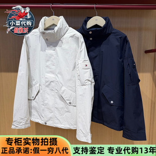 Tommy Hilfiger汤米男式夹克简约时尚商务休闲风立领外套MW42508