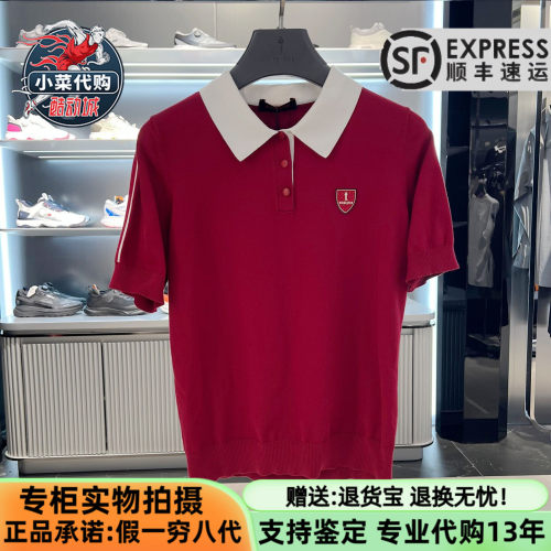 比音勒芬高尔夫女士短袖POLO衫