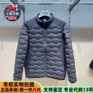 Saucony索康尼2025款男子防风保暖外套轻薄立领羽绒服SA2269DJ21L