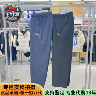 针织长裤 简约加绒保暖直筒裤 L424M025 男裤 Skechers斯凯奇新款