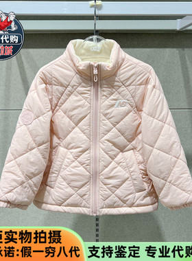 New Balance/NB女童装2025新款三防保暖休闲风棉服外套ND7QF43012