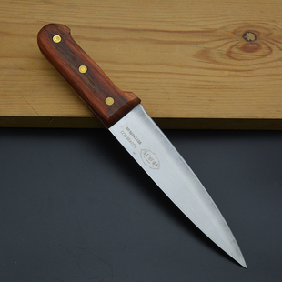 放血刀剔骨刀分割刀卖肉杀猪宰羊 锻打特殊钢502 梓庆作A 2屠宰刀