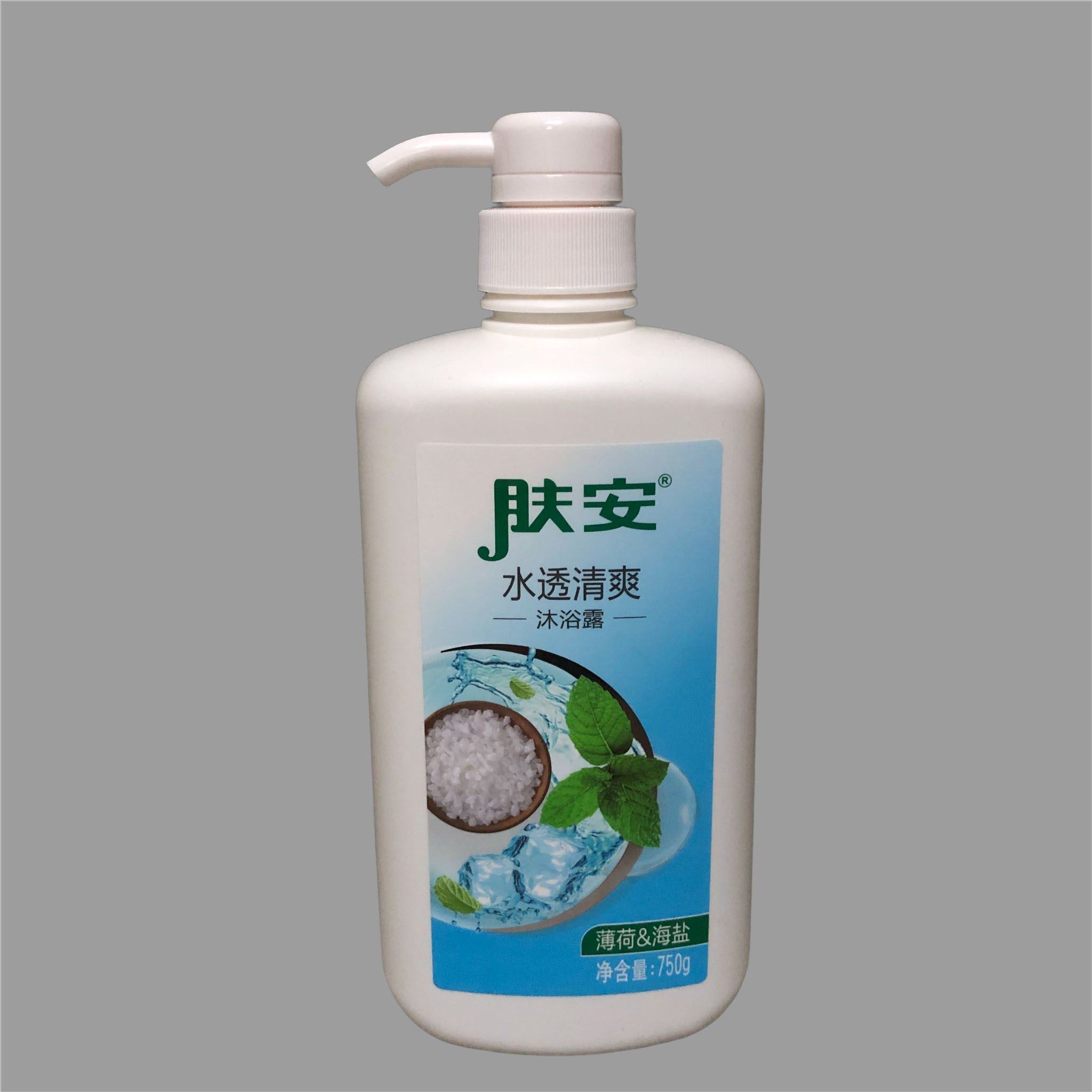 肤安 沐浴露750G 清爽型浴液 活肤清爽 适合中性油性皮肤【包邮】
