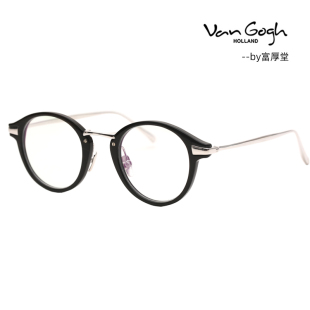 复古休闲眼镜框全框牛角 时尚 925纯银近视眼镜架301 Gogh梵高 Van