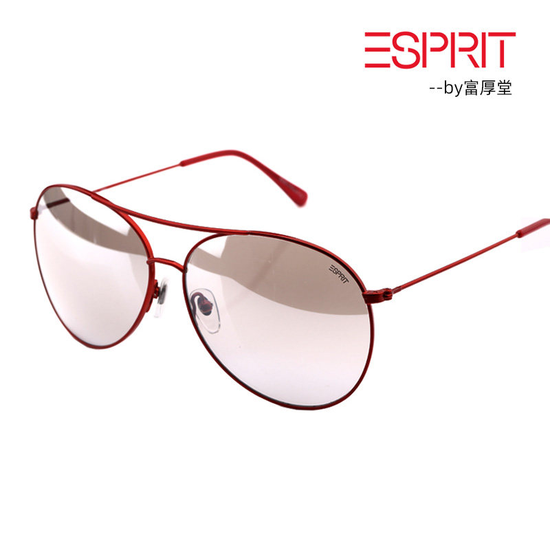 思捷ESPRIT个性酷炫蛤蟆镜时尚双梁墨镜男士女款太阳镜ET13101