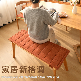 餐桌椅垫长条凳垫换鞋凳垫子长椅座垫卡座垫子长板凳凳子定制