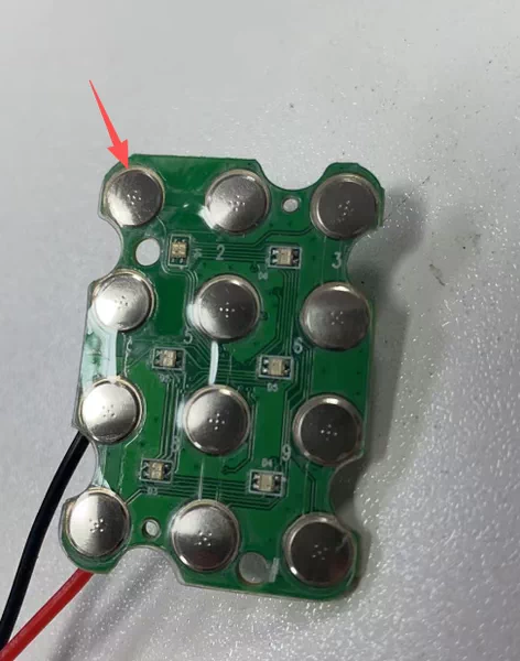 定制贴纸背胶dome 手持设备按键开关金属弹片锅仔片圆形薄膜开关