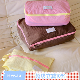 包邮 ROSE 原创旅行收纳袋行李洗漱包防水轻薄 浆果甜心 BLEU