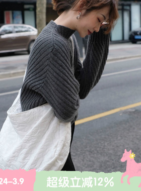 BLEU et ROSE【fafa包】原创大容量斜挎包拉链立体提花单肩帆布袋