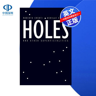 【预售 按需印刷】漏洞和其他肤浅现象 Holes and Other Superficialities 罗伯特·Casati 进口英文正版书籍