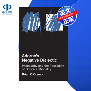 书籍 按需印刷 进口英文正版 Dialectic Negative Adorno 否定辩证法 阿多诺 预售