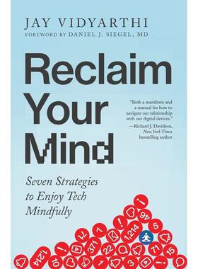 【预售 按需印刷】英文原版 夺回你的思绪 Reclaim Your Mind 进口原版正版书籍