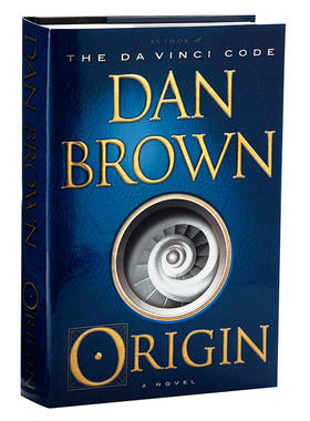 英文原版 本源 起源 达芬奇密码系列 Origin: A Novel  Dan Brown  Doubleday  第5部小说 丹布朗 兰登教授系列 推理小说