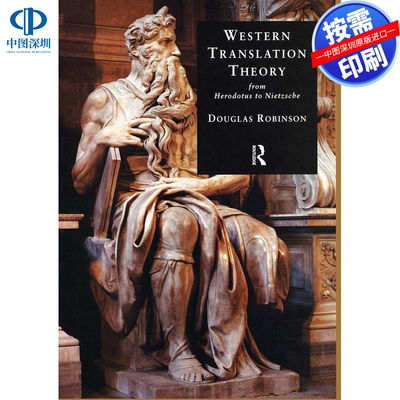 预售【按需印刷】英文原版 从希罗多德到尼采的西方翻译理论 Western Translation Theory from Herodotus to Nietzsche 原装进口