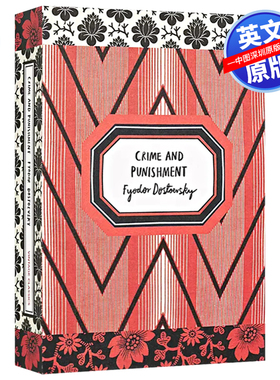 英文原版 罪与罚 Crime and Punishment 陀思妥耶夫斯基 经典俄罗斯文学系列 英文版进口英语书籍