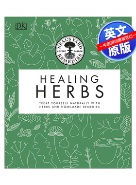 英文原版 Neals Yard Remedies Healing Herbs 尼尔斯庭院疗养药草 DK生活科普百科读物