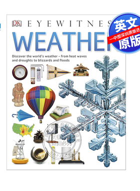 英文原版 DK目击者系列 天气 Weather (DK Eyewitness) 气候天气视觉指南 青少年儿童英语科普百科读物 精装全彩插图
