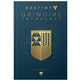 英文原版 命运简史卷三 战争机器 游戏设定集 精装皮革收藏版 Destiny: Grimoire Anthology volume 3 Bungie暴雪 War Machines