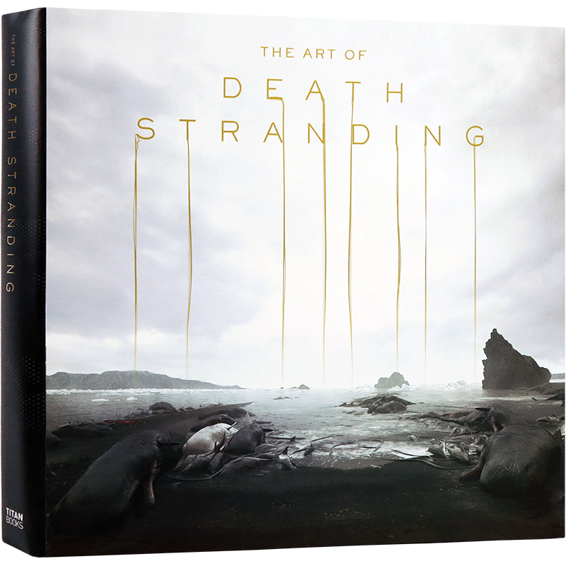 预售英文原版 死亡搁浅设定集 官方游戏艺术画册 The Art of Death Stranding 精装小岛秀夫 死亡之绊 弩哥诺曼游戏插画书周边