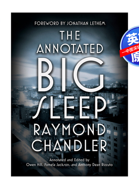 英文原版 夜长梦多 注释版 The Annotated Big Sleep: Chandler Raymond 外国文学小说