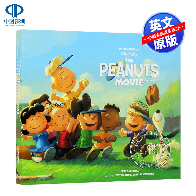 英文原版 史努比 花生动画电影设定艺术集 精装 The Art and Making of The Peanuts Movie 电影制作幕后画册书 经典连环漫画周边