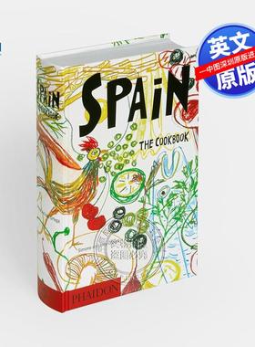 预售英文原版 西班牙 美食烹饪餐饮食谱艺术书 Spain Simone and Ines Ortega 精装