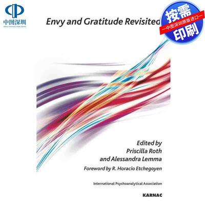预售【按需印刷】英文原版 嫉妒与感激的再探讨 Envy and Gratitude Revisited 原装进口正版书籍