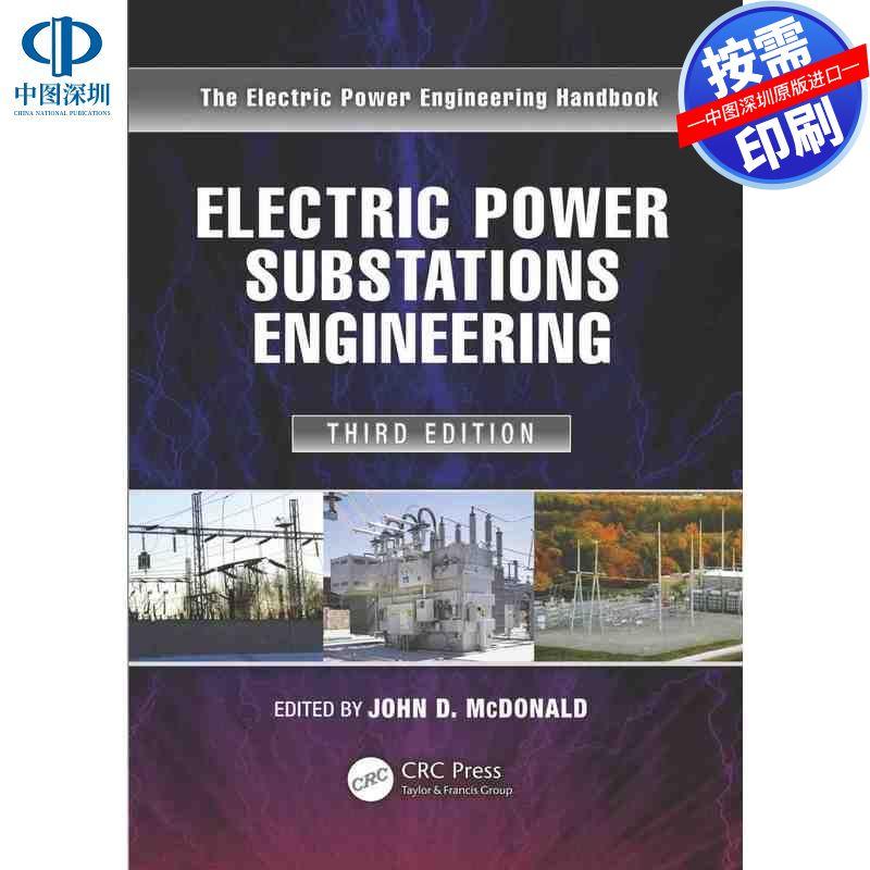 预售【按需印刷】英文原版 电力变电站工程 Electric Power Substations Engineering 原装进口正版书籍